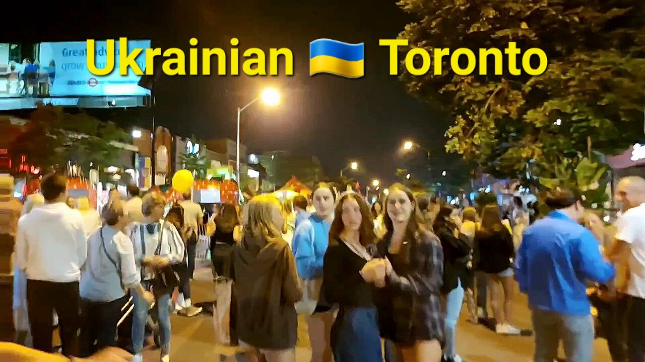 Ukrainian Toronto 🇺🇦 summer festival Canada 🇨🇦