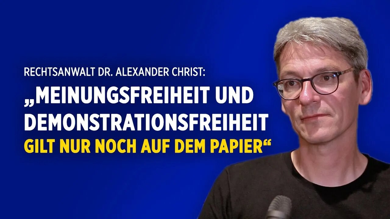 Interview mit Rechtsanwalt Dr. Alexander Christ am 01.08.2021 zu Berliner Demos & Verbotsbescheiden