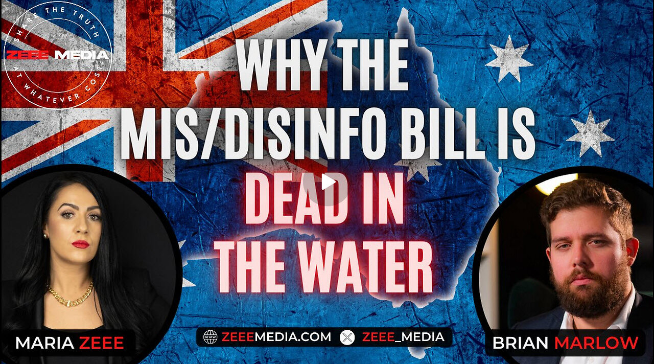 Brian Marlow - Why the Mis/Disinfo Bill is Dead in the Water