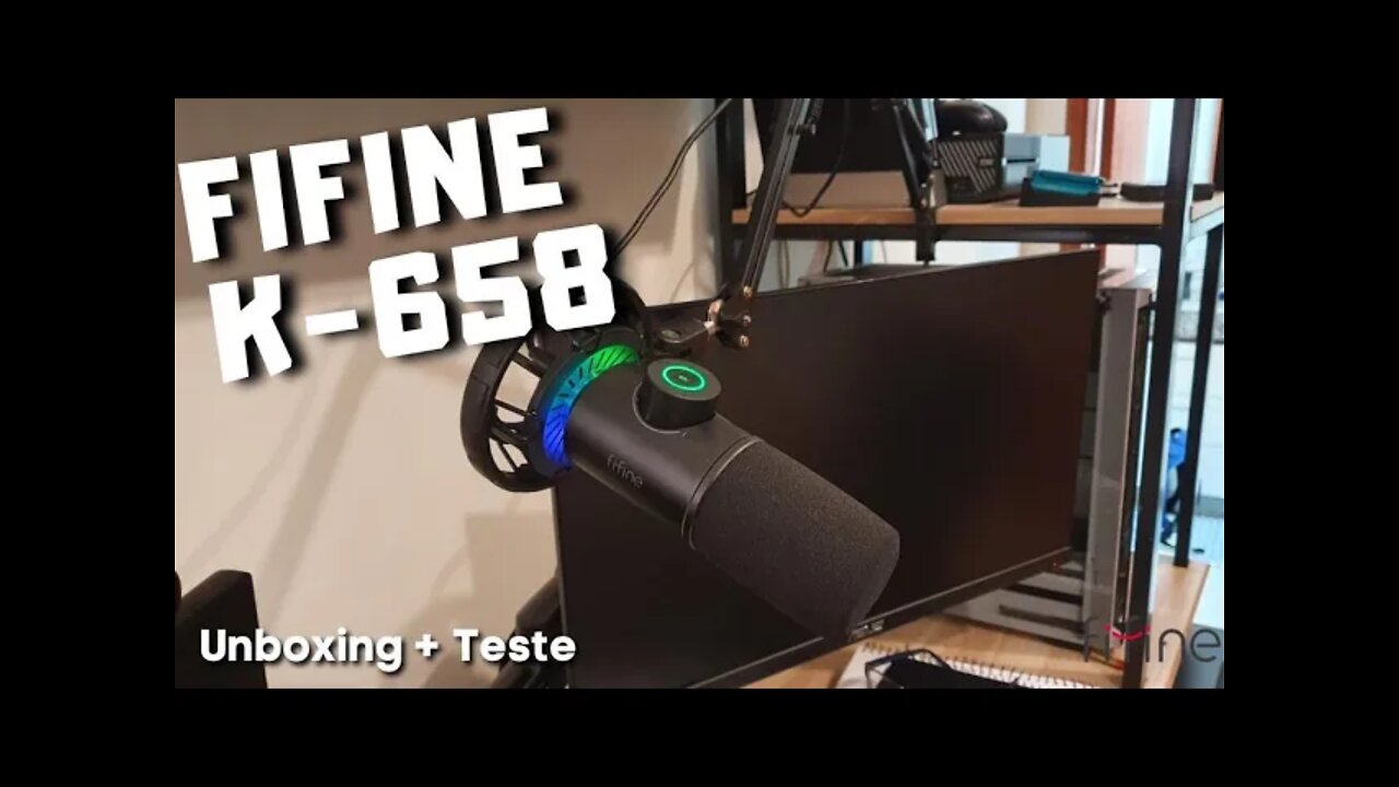 ESSE FIFINE DO ALIEXPRESS VAI TE SURPREENDER! Fifine K-658
