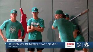 Jensen Beach baseball game delayed due to lighting