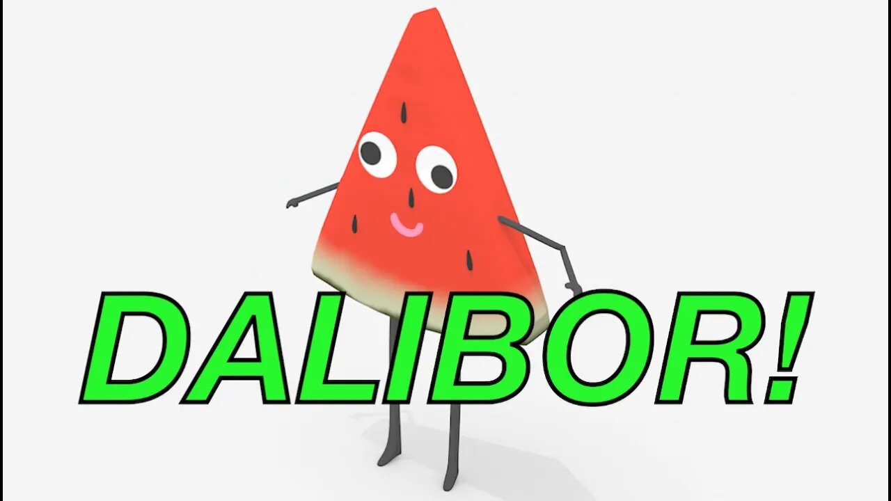 Happy Birthday DALIBOR! - WATERMELON Birthday Song