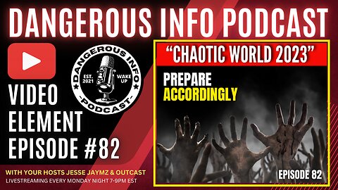 82 "Chaotic World" Prepare Accordingly, Mandela effect, time travel, DUMBS, Woody Harrelson