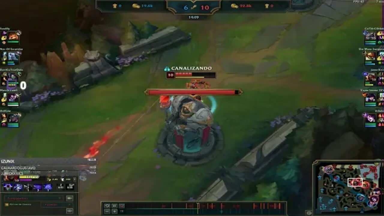 SE O ZED ESTÁ COM POCA VIDA NADA PODE DAR ERRADO