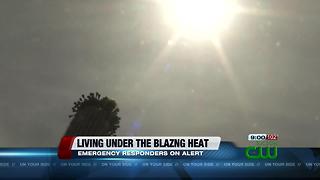 Health issues arise with blazing heat