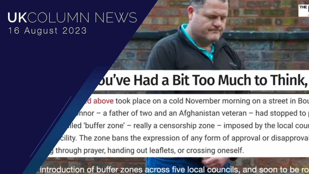 Conservatives' Public Order Act 2023 In Action: Thou Shalt Not Pray - UK Column News