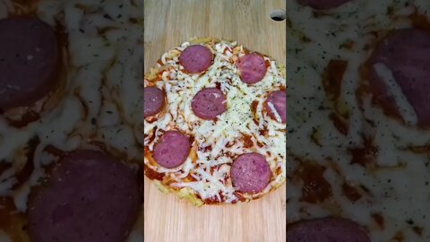 A PIZZA DE FRIGIDEIRA MAIS FÁCIL E GOSTOSA NÃO EXISTE 😱 | Receitas #Shorts