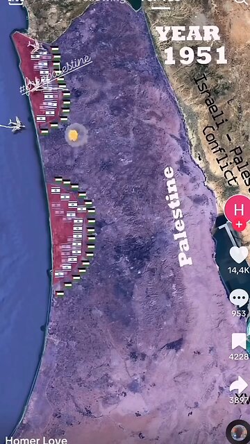1951-2023 Israel, Palestine: Settlement colonialism