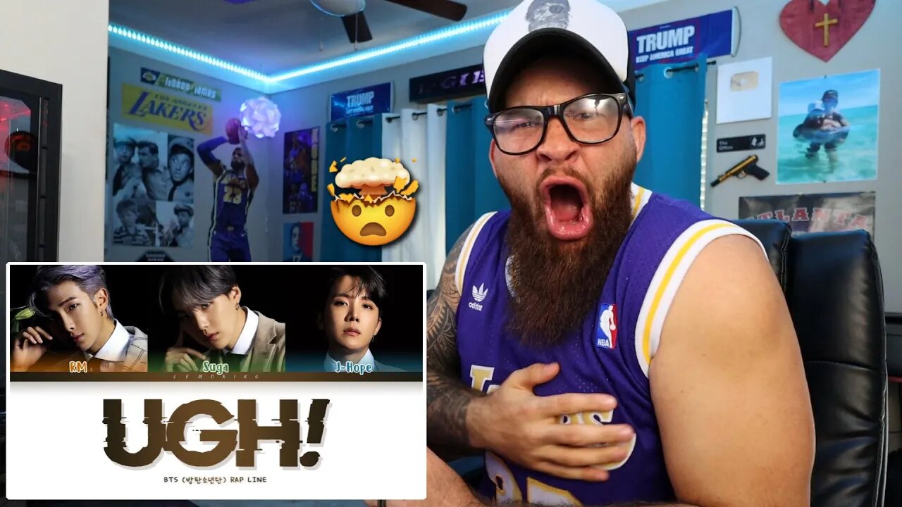 FIRST REACTION to BTS UGH! Lyrics (방탄소년단 욱 가사)