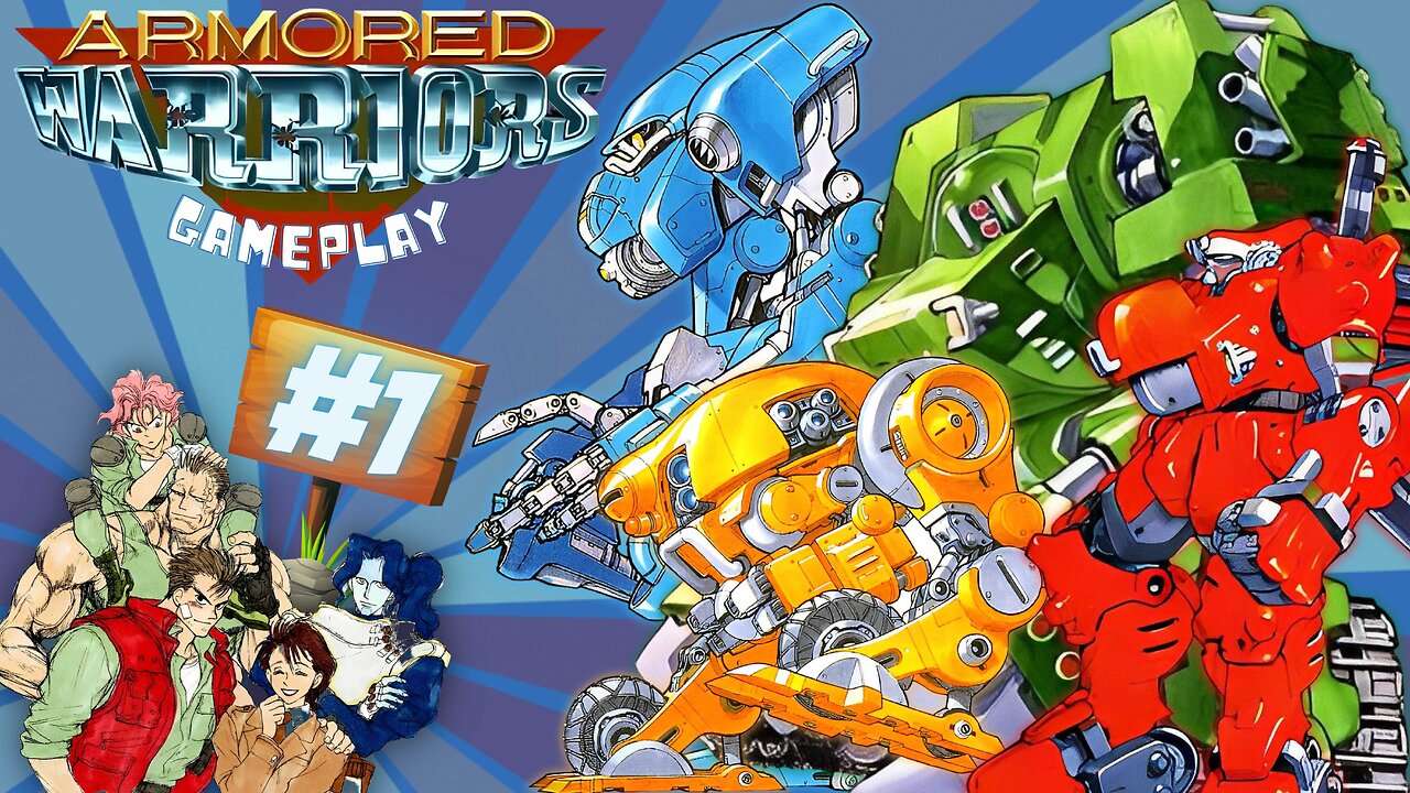 Armored Warriors gameplay Arcade