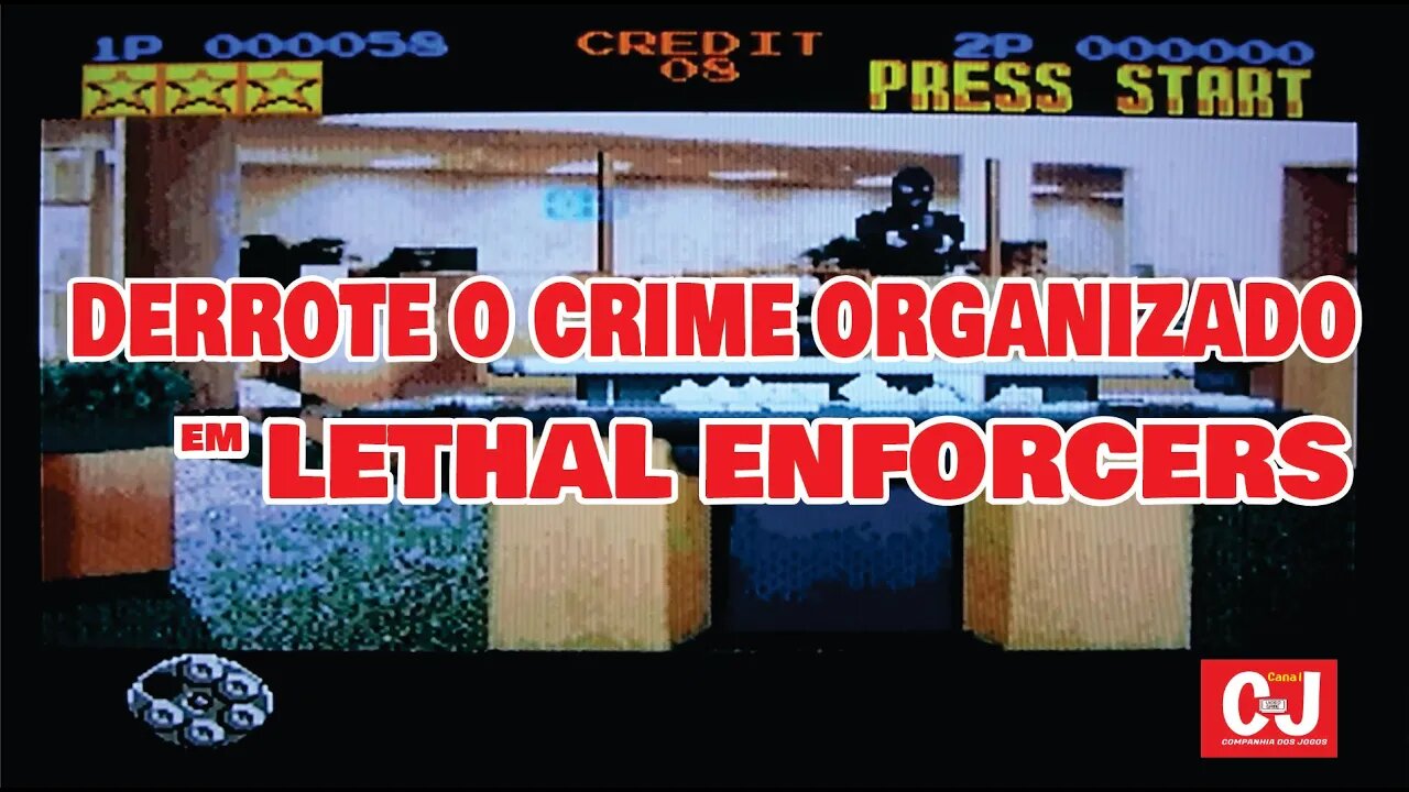 Derrote o crime organizado em LETHAL ENFORCERS!