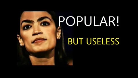 AOC Sidelined and ignored by Democrat Party Elites. Is that good or bad? AOC not achieving anything