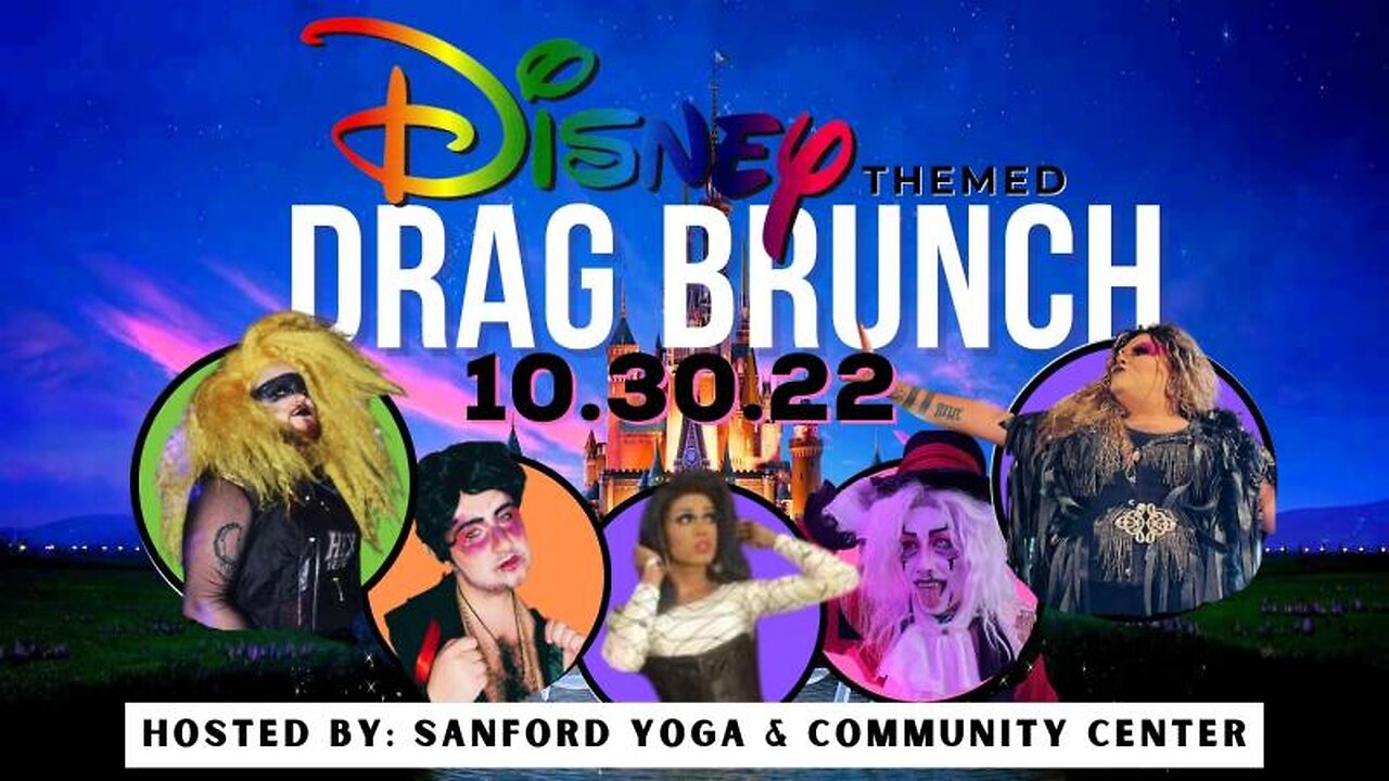 Live Buffaloman11©️: Disney Themed Drag Brunch all ages from Sanford NC