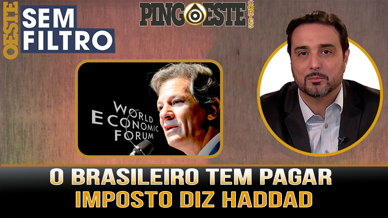 Haddad quer que o Brasileiro pague mais imposto para o governo [SILVIO NAVARRO]