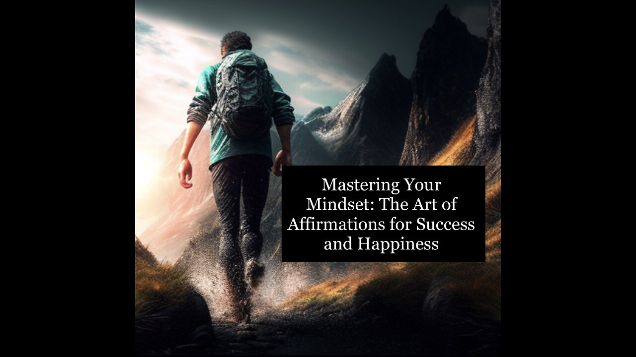 Mastering Your Mindset: The Art of Affirmations for Success and Happiness