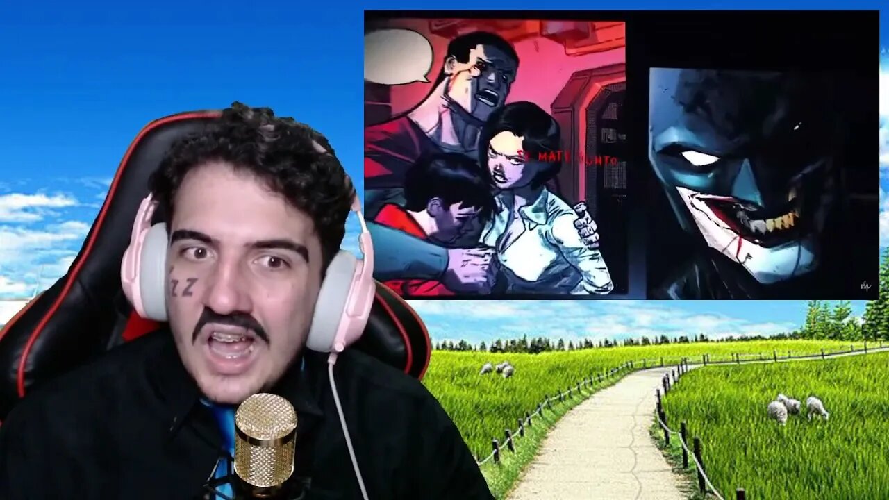 PASTOR REACT Batman Que Ri (DC Comics) - Piada Mortal | M4rkim