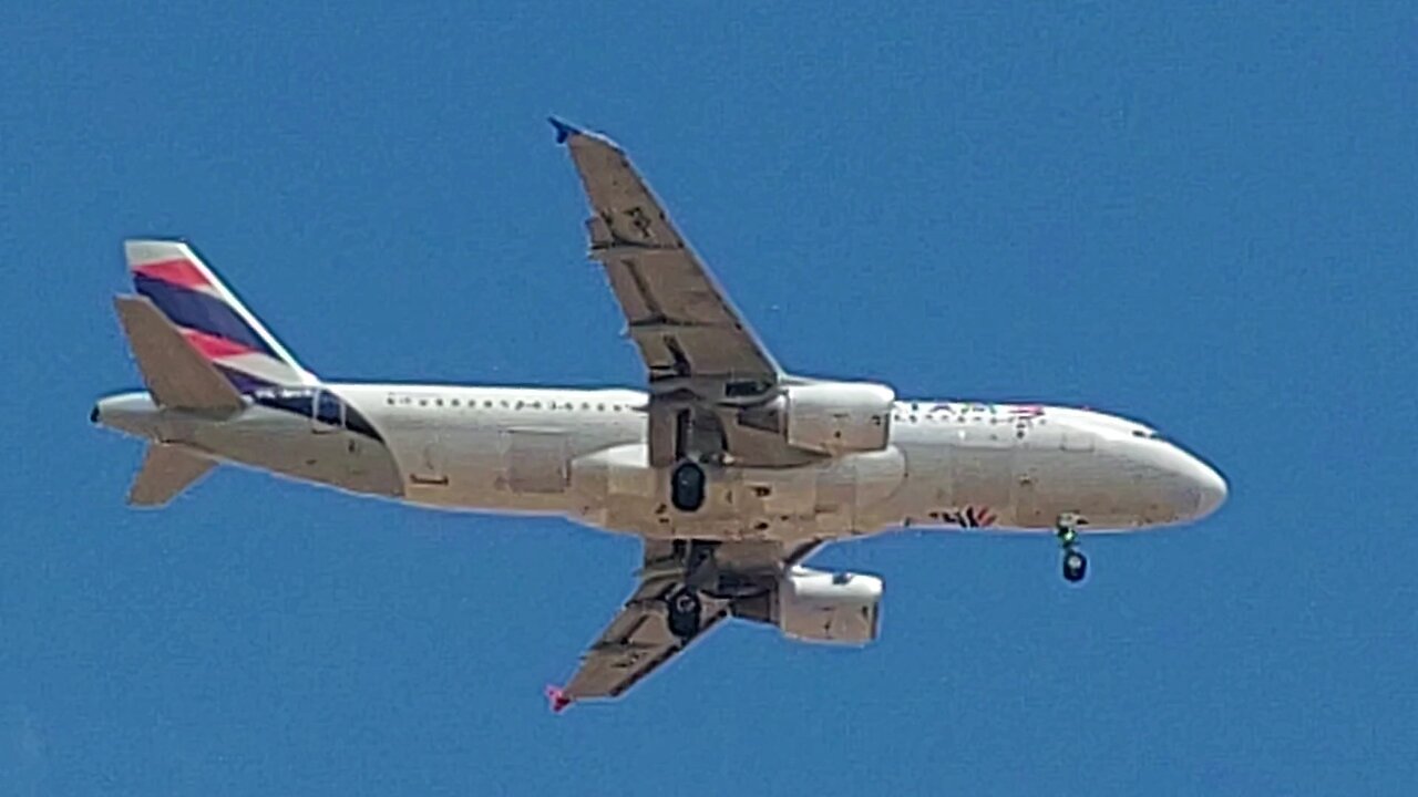 Airbus A320 PR-MYK vindo de Brasília para Fortaleza