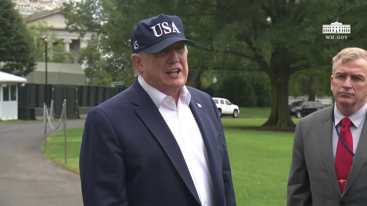 🔴👀🔴 President Trump Delivers Remarks Upon Arrival