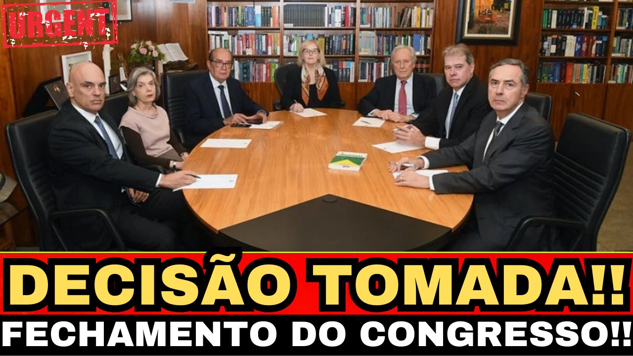 B0MBA!! FECHAMENT0 D0 C0NGRESS0!! STF SURPREENDE O BRAS1L!!