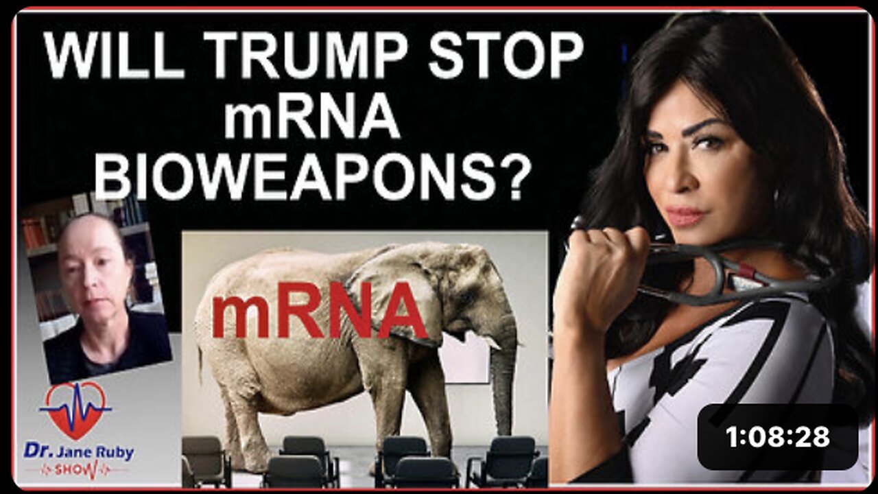 WILL TRUMP STOP mRNA BIOWEAPONS?