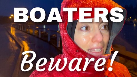 Boaters BEWARE of this in the Pacific Northwest! [MV FREEDOM]