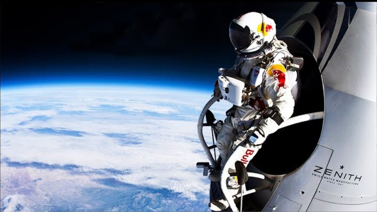 I Jumped from space ( World Record )