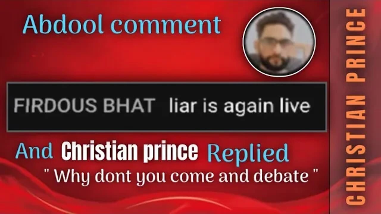 Liar is live again - Christian Prince