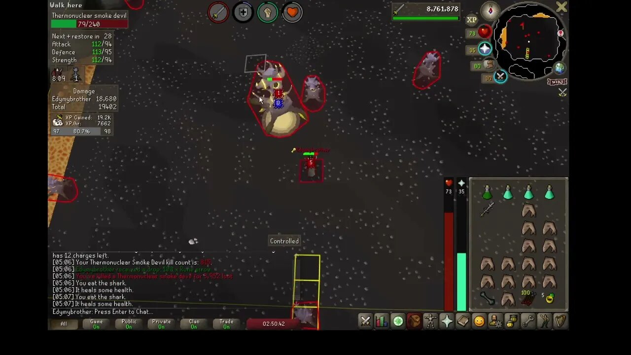 OSRS Pet smoke devil