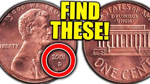 YOU COULD HAVE THESE VALUABLE PENNY COINS IN YOUR POCKET CHANGE - 2001 PENNY WORTH MONEY