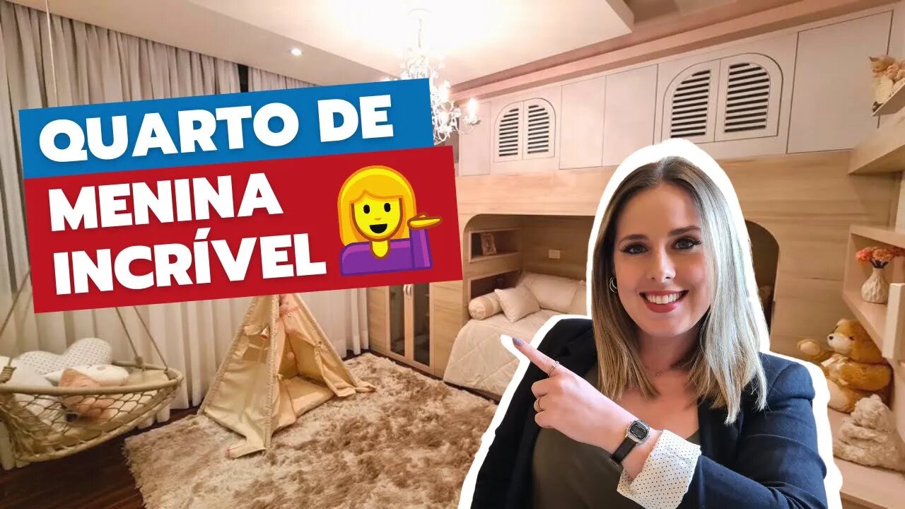 TOUR por um QUARTO INFANTIL para MENINA planejado e totalmente decorado | Dicas & Inspirações