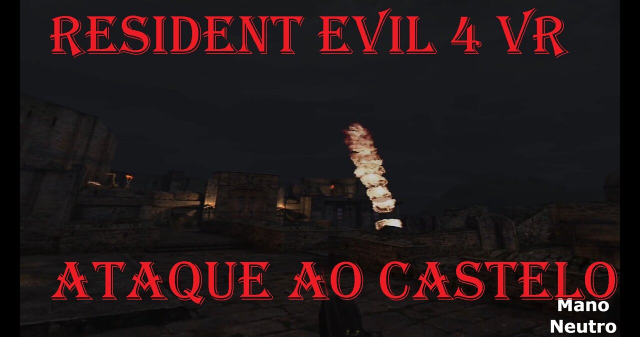 Resident evil 4 invadindo o castelo