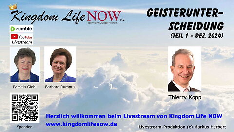 Geistunterscheidung - Thierry Kopp (Teil 1 - Dezember 2024)