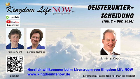 Geistunterscheidung - Thierry Kopp (Teil 2 - Dezember 2024)