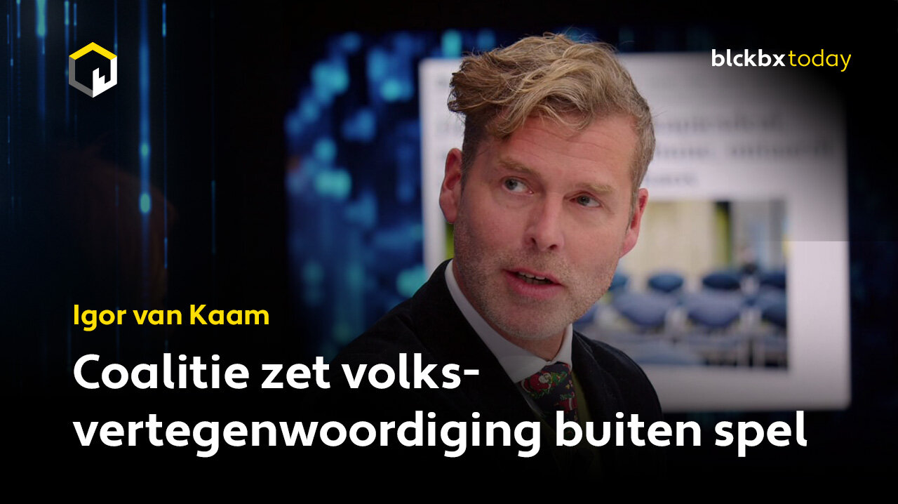 Coalitie zet volksvertegenwoordiging buiten spel - Igor van Kaam