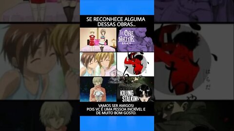 RECONHECE ALGUMA DESSA OBRAS #shorts #anime