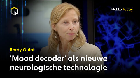 'Mood decoder' als nieuwe neurologische technologie - Romy Quint