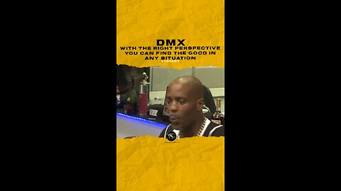 @dmx With the right perspective you can find the good In any situation