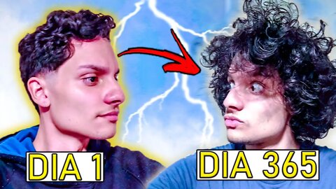 1 ANO DEIXANDO O CABELO CRESCER | Cabelo Ondulado Masculino