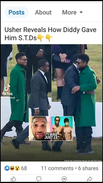 Diddy gave USHER herpes?