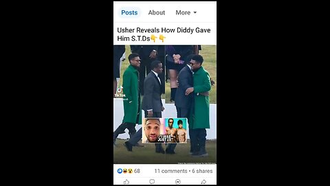 Diddy gave USHER herpes?