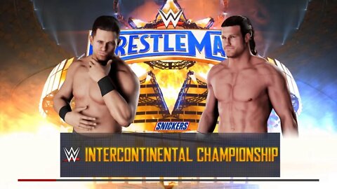 Dolph Ziggler vs Miz Intercontinental Championship Last Man Standing