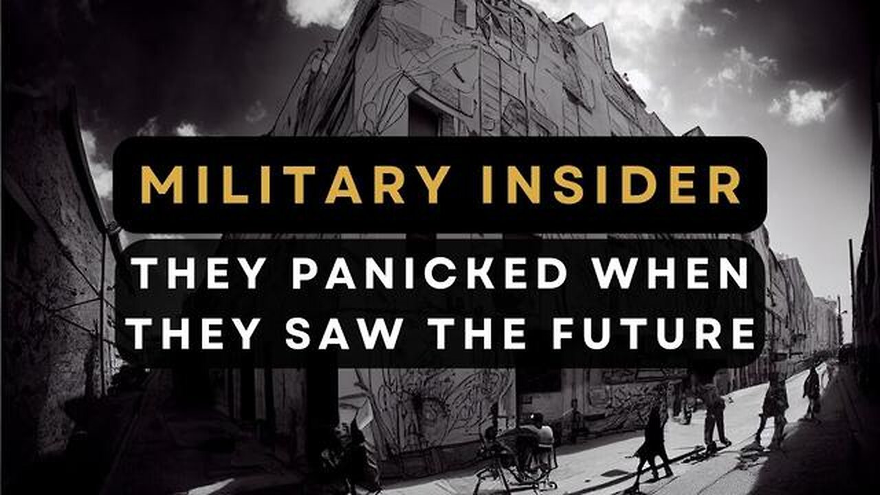 Military Insider: "They panicked when they saw the future"