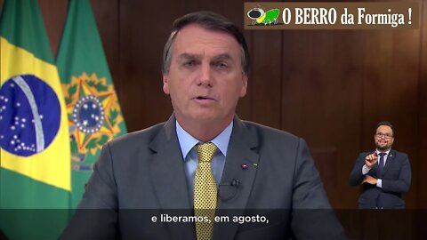 Pronunciamento do Presidente Jair Bolsonaro-23/03/2021