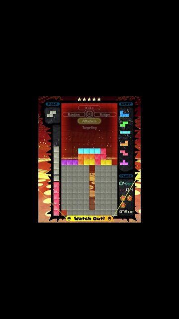 Tetris 99 - Hanging On By A Thread