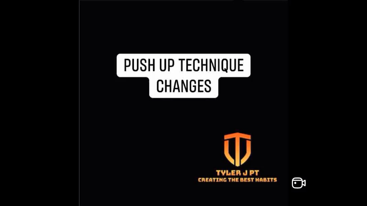 Push up technique corrections for beginners