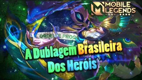 Apresentação de TODOS os HERÓIS DUBLADOS em PT-BR | Mobile Legends