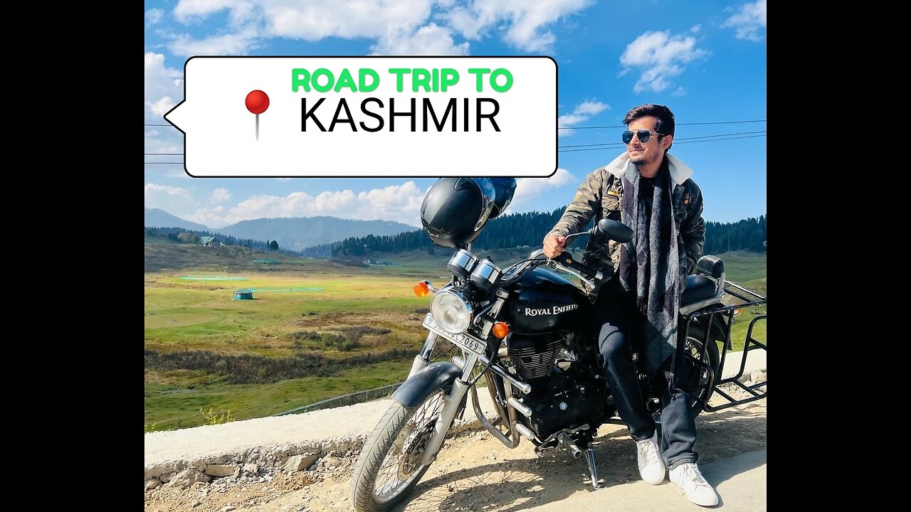 Kashmir Road Trip-Srinagar To Pahalgam On Thunderbird 350!🏍️🛣️