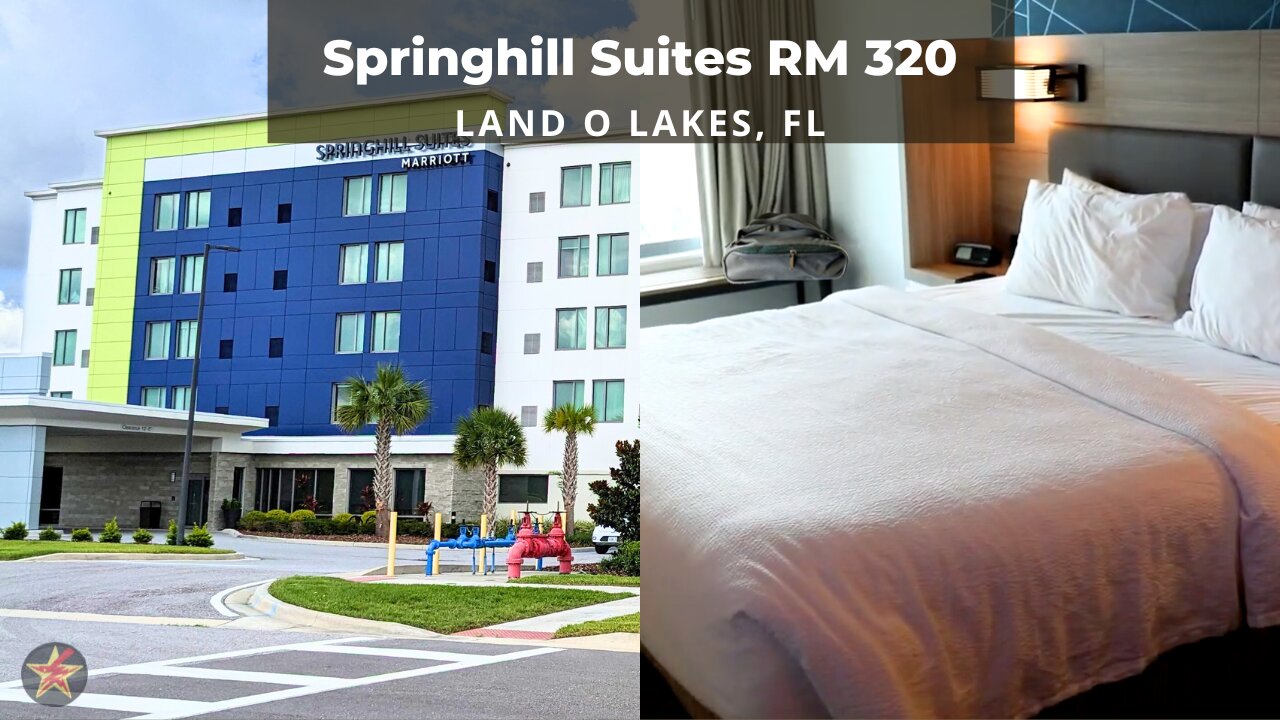 SpringHill Suites by Marriott Tampa Suncoast: Land O' Lakes, Florida (RM. 320 King, Room Tour)