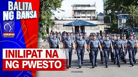 Halos 3,000 pulis na may kaanak na tatakbo sa halalan, inilipat na ng pwesto