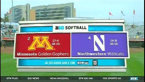 2018 Softball - Big 10 SBT - Game 11 (Championship Game)